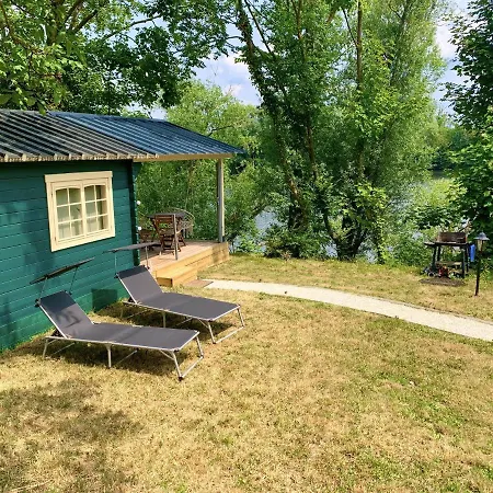 Chalet de charme sur une île à 30min de Paris Carrières-sous-Poissy Extérieur photo